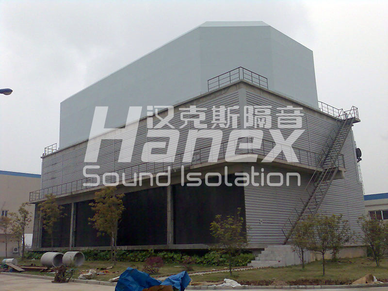 琥珀京興天然氣發電廠冷卻塔降噪項目案例