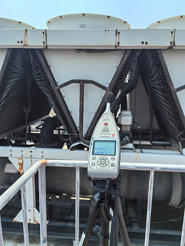 海寧第二人民醫(yī)院住院樓空調(diào)機組振動噪聲問題成功解決