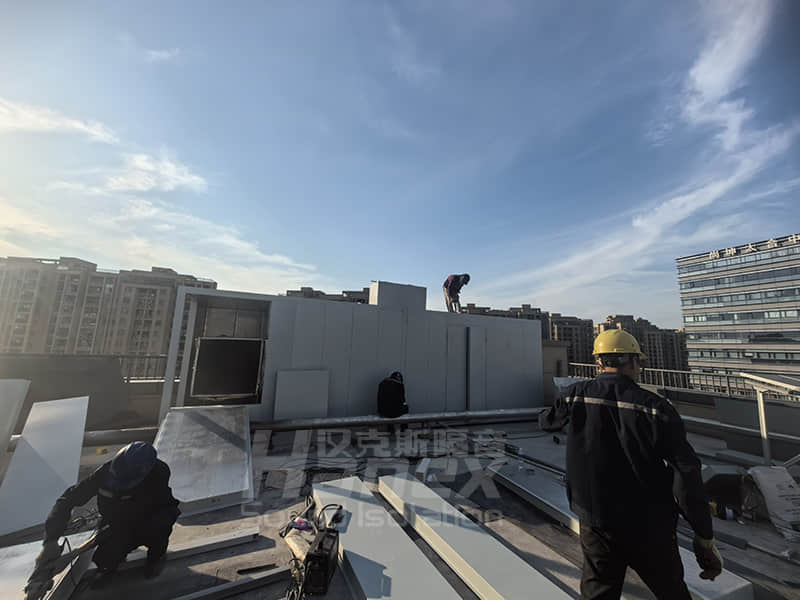 HKS-F50型風(fēng)機隔音房  